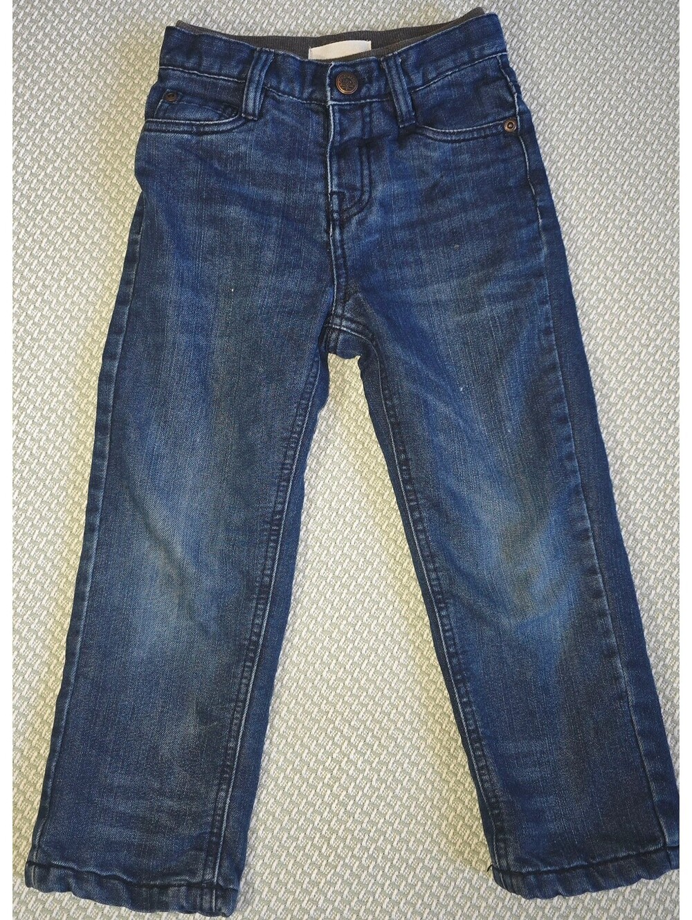 ToughSkins fleece lined denim pants size 5 kidss